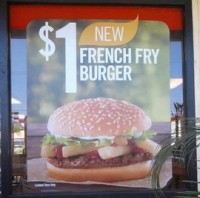 Burger King to roll out 'French Fry Burger' for $1