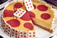 Alice in Wonderland cheesecake