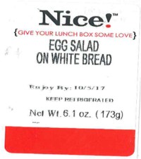 Update of Sandwich Recall for Possible Listeria