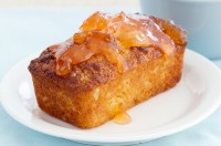 Mandarin, marmalade and almond loaves
