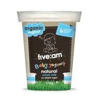 Five:am introduces organic baby yoghurt