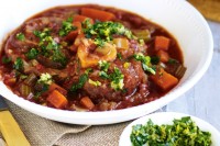 Slow-cooker osso bucco with gremolata