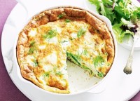 Asparagus and goat's cheese frittata