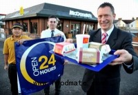 McDonald's to open Great Western Way branch 24 hours a day