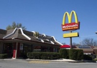 49% of all Americans over 14 ate at McDonald's in March