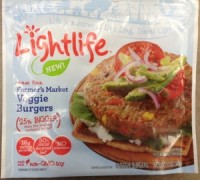 Lightlife Foods recalls Farmer’s Market Veggie Burgers