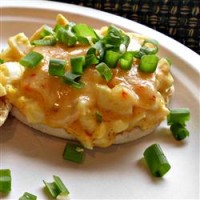 Spicy Egg Salad English Muffins