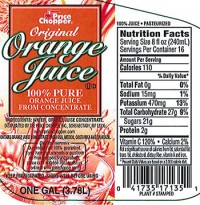Lehigh Valley Dairy recalls orange juice due to undeclared milk allergen
