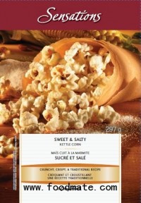 ALLERGY ALERT:Undeclared Milk in COMPLIMENTS Brand SENSATIONS SWEET & SALTY KETTLE CORN