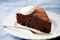 Rich quinoa chocolate cake