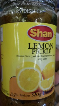 Shan brand Lemon Pickle recalled due to undeclared mustard
