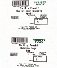 Thrifty Foods Port Place products may be unsafe due to chemical contamination