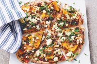 Middle Eastern spiced lamb pizza