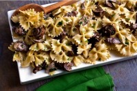 Recipe: Pasta with mushrooms and gremolata
