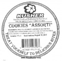 Kusher Cookies Recalled for Undeclared Milk and Egg