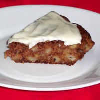 French Apple Pie with Cream Cheese Topping