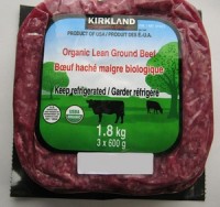 Costco Wholesale Canada Ltd. recalls Kirkland Signature brand Organic Lean Ground Beef