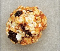 Chocolate Pretzel & Cherry Popcorn Balls