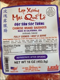 California Firm Recalls Dried Sausage Products