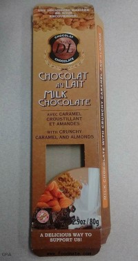Milk Chocolate Recalled in Canada for Undeclared Wheat