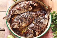 Jamie's jerk fish