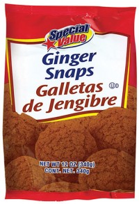 Unified Grocers Recalls Special Value Ginger Snap Cookies