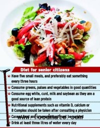 Diet tips for the elderly