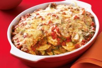 Cheat's sausage pasta bake