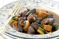 Boeuf en daube (beef braised in red wine)
