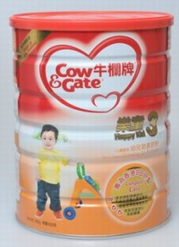 Not to consume Cow & Gate Happy Kid 3 milk formula