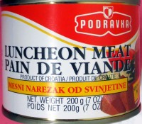 Podravka brand Luncheon Meat recalled due to undeclared milk