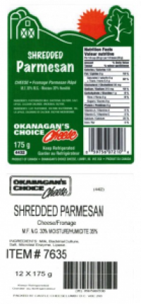 More Canadian Cheese Recalled