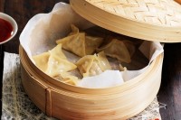 Chicken and mushroom dumplings