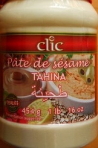 Certain Clic brand Sesame Paste Tahina may contain Salmonella bacteria
