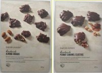 Recalled news about David Jones Almond Roughs and Peanut Caramel Clusters