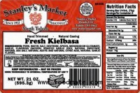 Stanley’s Market Brands, LLC (Toledo, OH) recalls Stanley’s Market Fresh Kielbasa
