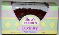 See’s Candies, Inc. Issues Allergy Alert on  1.7oz Divinity Egg with Walnuts