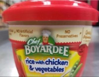 Chef Boyardee Rice with Chicken Recalled For Allergens