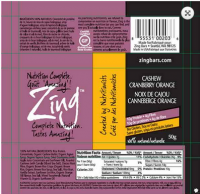Zing brand snack bars recalled due to undeclared milk