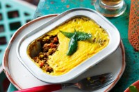Bobotie (South African curried mince pie)