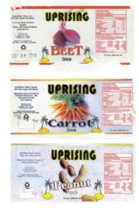 Erlo Distribution Inc. Recalls Uprising Brand Carrot Drink, Beet Drink and Peanut Punch