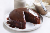 Sticky date pudding with butterscotch sauce