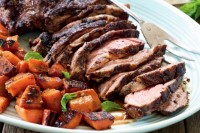 Curtis' barbecued spiced lamb leg
