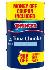 Princes launches money off next purchase coupons