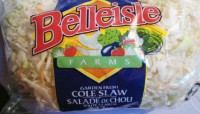 Belleisle Farms brand cole slaw recalled due to Listeria monocytogenes