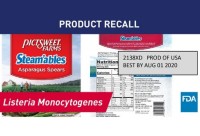Pictsweet Farms Steam'ables Asparagus recall