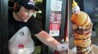 Man orders world's most expensive fast-food burger